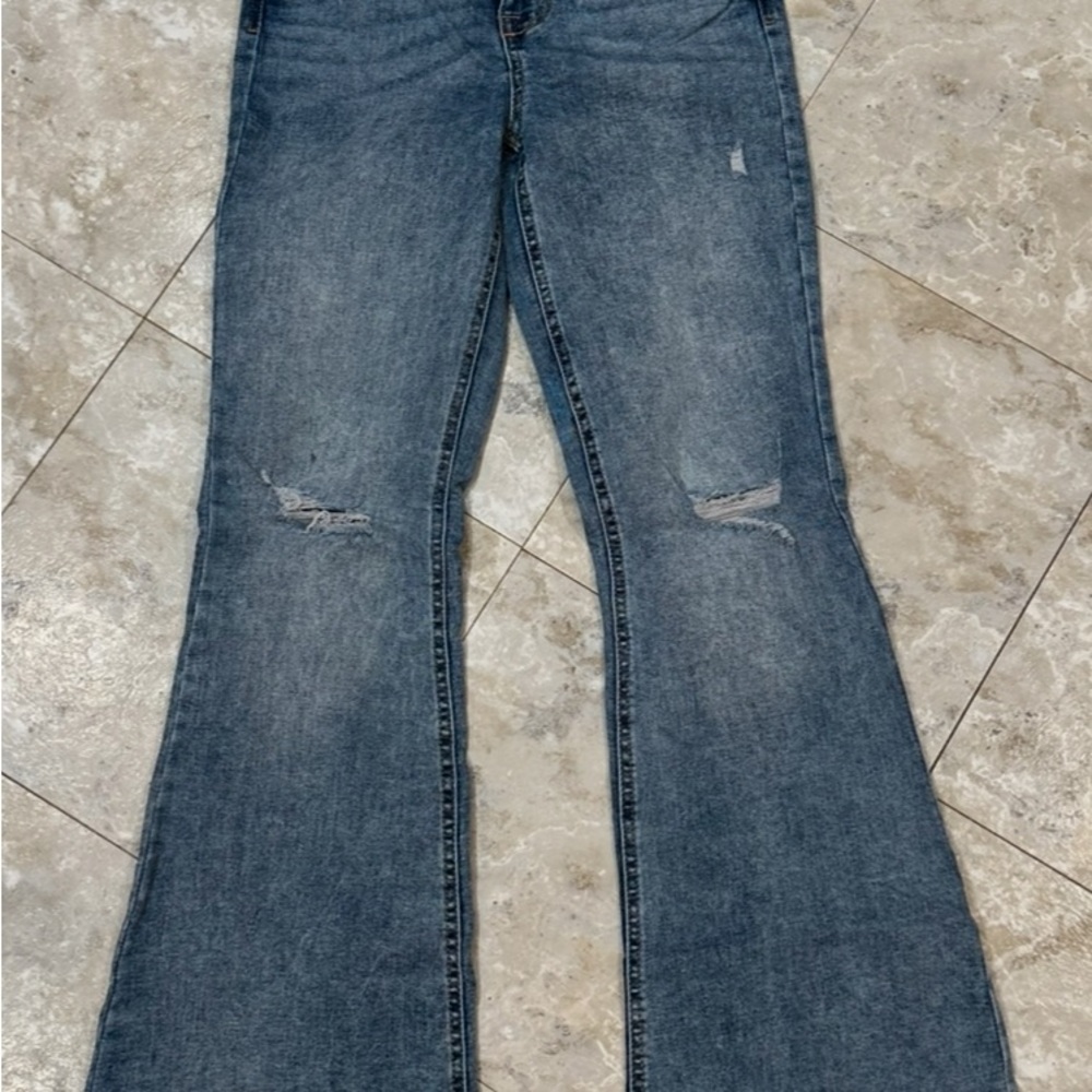 Celebrity Pink High Rise Flare Jeans - Blue